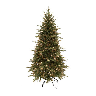 Kurt Adler 7 1/2 Foot Pre-Lit Fir Christmas Tree
