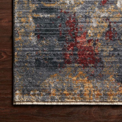 Loloi Samra Abstract Indoor Rectangular Accent Rug