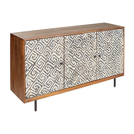 Signature Design By Ashley Kerrings Accent Cabinet, One Size, Brown