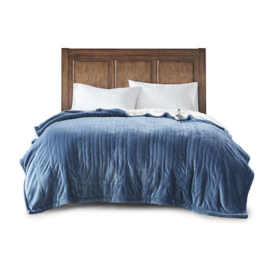 Woolrich Heated Plush To Berber Electric Blanket-JCPenney