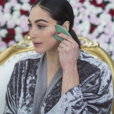 Daily Concepts Jade Gua Sha Facial Tool