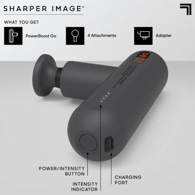 Sharper Image Powerboost Move Portable Percussion Massager