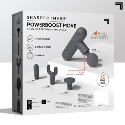 Sharper Image Powerboost Move Portable Percussion Massager