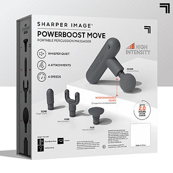 Sharper Image PowerBoost Pro Hot & Cold Percussion Massager 