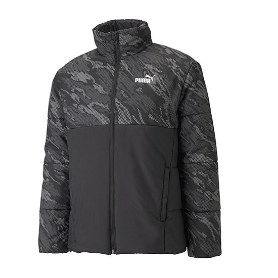 Puma Essential+ Water Resistant Wind Resistant Midweight Puffer Jacket