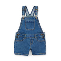 Thereabouts Little & Big Girls Shortalls, 6x, Blue