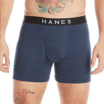 Hanes Ultimate Mens 4-Pack Multi-Color Boxer Brief Underwear, Grey/Black,  Small : : Clothing, Shoes & Accessories