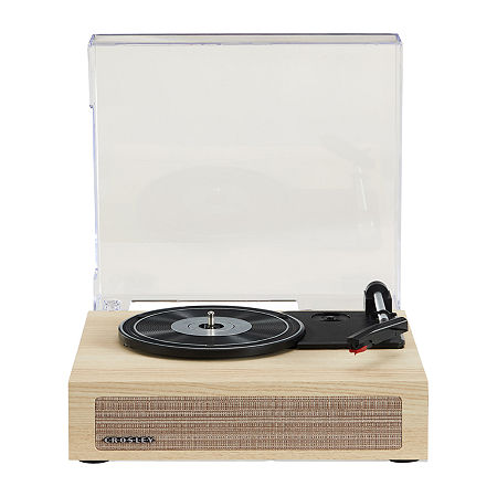 Crosley Scout Belt-driven Vinyl Turntable, One Size, White