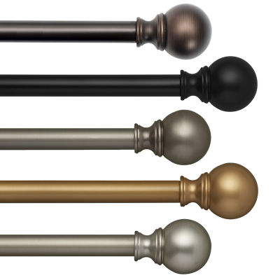 Elrene Home Fashions Cordelia 1 IN Adjustable Curtain Rod