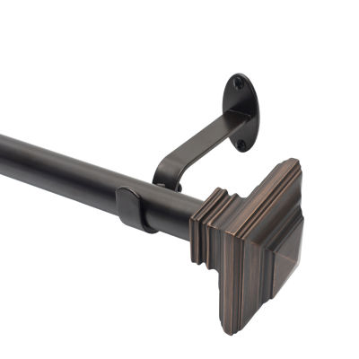 Elrene Home Fashions Florence 1 IN Adjustable Curtain Rod