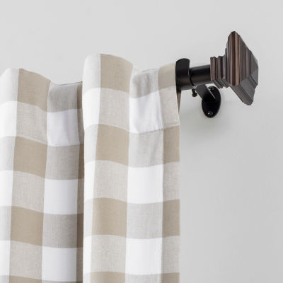 Elrene Home Fashions Florence 1 IN Adjustable Curtain Rod