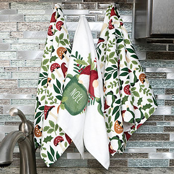 Noel Gnome Kitchen Towel Set, 3 Pack, Size: 16 in