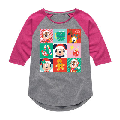 Disney Minnie Mouse Little Girls Graphic T-Shirt and Leggings