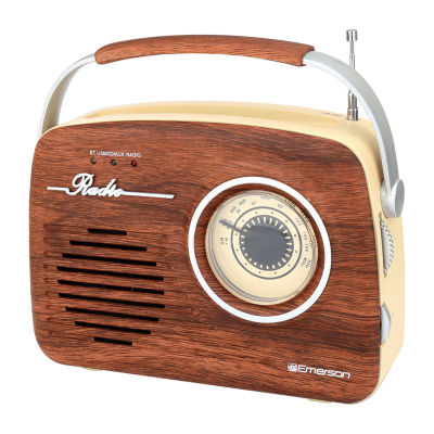 Emerson retro am/FM Radio With Bluetooth compatibility