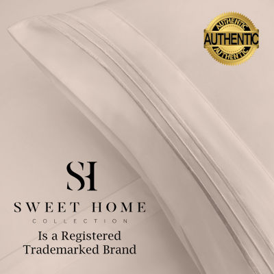 Sweet Home Collection™ Supreme Soft Microfiber Wrinkle Free 4-Piece Sheet Set