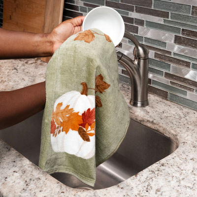 Ritz Traditional Leaves 3-pc. Kitchen Towels