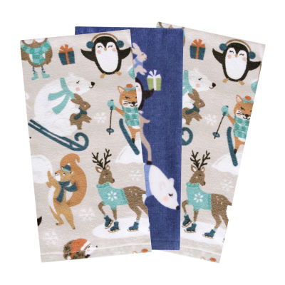 Ritz Polar Critters 3-pc. Kitchen Towels