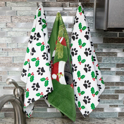 Ritz Ruff Christmas 3-pc. Kitchen Towels