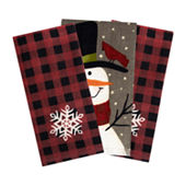 North Pole Trading Co. Fa La La Plaid 2-pc. Kitchen Towel, Color: Multi -  JCPenney