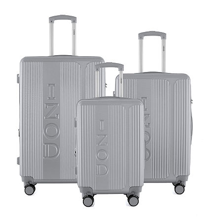 IZOD Hyman 3-pc. Hardside Luggage Set, One Size, Gray