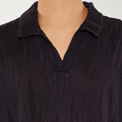 Forever 21 Mens Short Sleeve Textured Polo Shirt