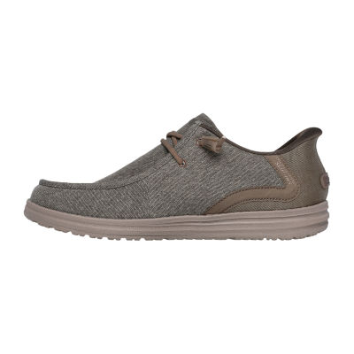 Skechers Hands Free Slip-Ins Melson Mens Moc Closed Toe Slip-On