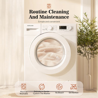 Sealy® Heated Flannel Throw in Beige