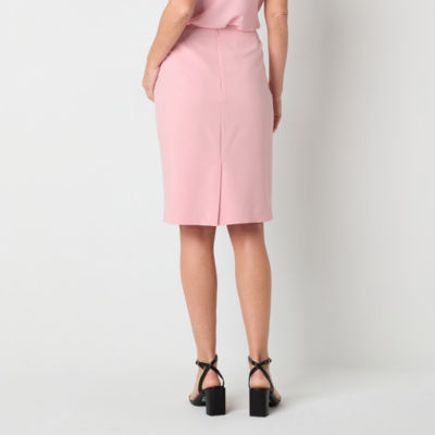 Black Label by Evan-Picone Womens Suit Skirt