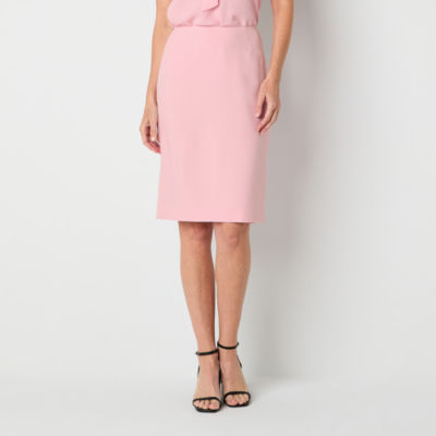 Black Label by Evan-Picone Womens Suit Skirt