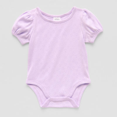 Okie Dokie Baby Girls Short Sleeve Bodysuit