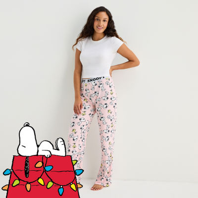 Disney Mjc Womens Snoopy Pajama Pants