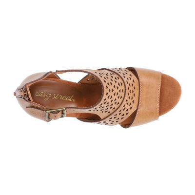 Easy Street Womens Adara Heeled Sandals