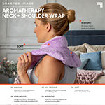 Sharper Image Hot & Cold Herbal Aromatherapy Neck & Shoulder Plush Wrap Pad