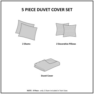 Intelligent Design Ariella Medallion Duvet Cover Set