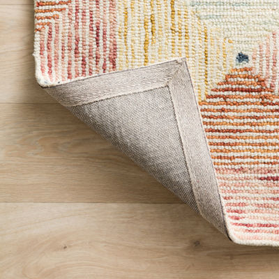 Loloi Spectrum Geometric Hooked Indoor Rectangular Accent Rug