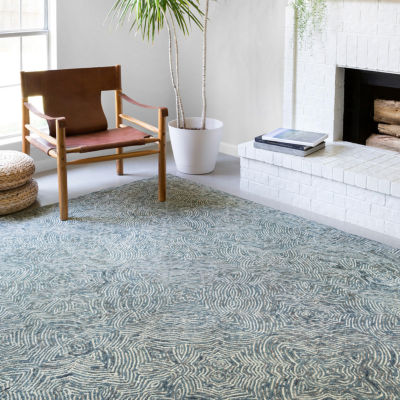 Loloi Ziva Abstract Hand Tufted Indoor Rectangular Accent Rug