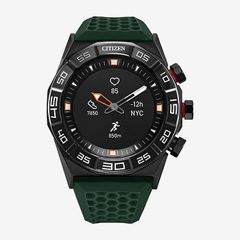 Citizen Cz Smart Hybrid Hr Mens Hybrid Green Smart Watch Jx1005-00e -  JCPenney