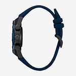Citizen CZ Smart Heart Rate Hybrid Smartwatch 44mm Blue Silicone Strap Watch
