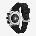 Citizen CZ Smart Heart Rate Hybrid Smartwatch 44mm Black Silicone Strap Watch