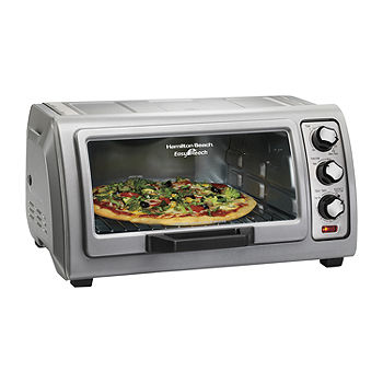 Hamilton Beach® Easy Reach™ Toaster Oven 31127D, Color: Silver - JCPenney