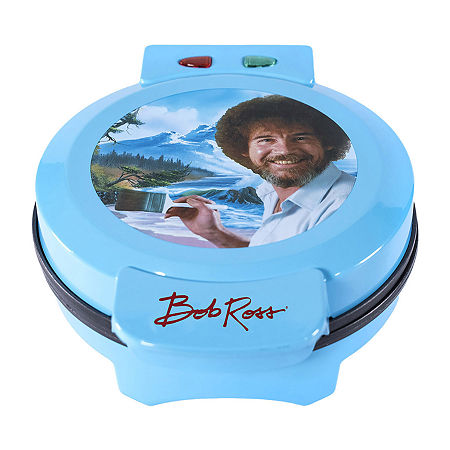 Bob Ross Waffle Maker In Blue