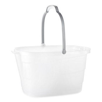Home Expressions 2 Section Cleaning Caddy, Color: White - JCPenney