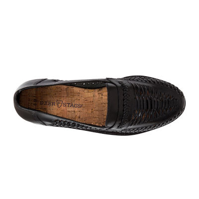 Deer Stags Mens Puebla Moc Closed Toe Loafers