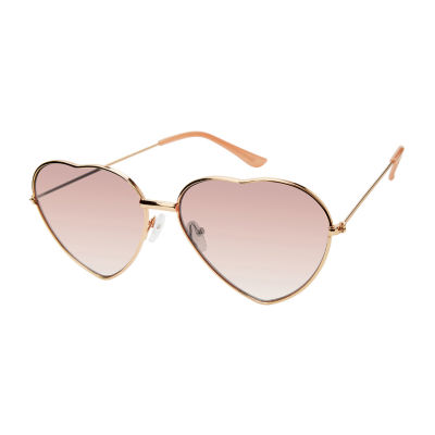 Juicy By Juicy Couture Womens UV Protection Heart Sunglasses