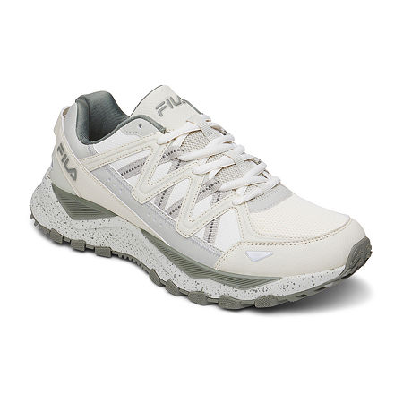 FILA Firetrail Evo Trail Mens Walking Shoes, 10 Medium, Beige