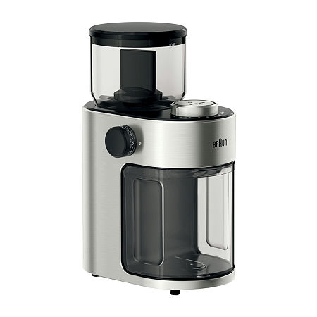 Braun Freshset Burr 12-Cup Coffee Grinder, One Size, Stainless Steel