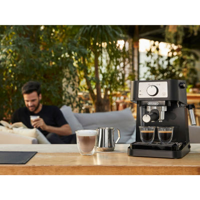 Delonghi Stilosa Espresso Machine, Color: Black - JCPenney