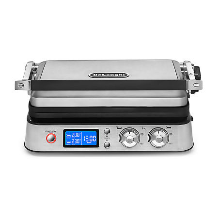 Delonghi Livenza All-Day Electric Grills, One Size, Stainless Steel