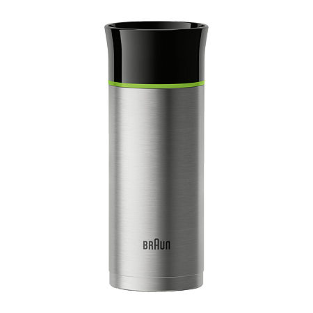 Braun Thermal Travel Mug Insulated, One Size, Stainless Steel