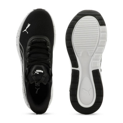 PUMA Seeker Mens Running Shoes, Color: Black White - JCPenney